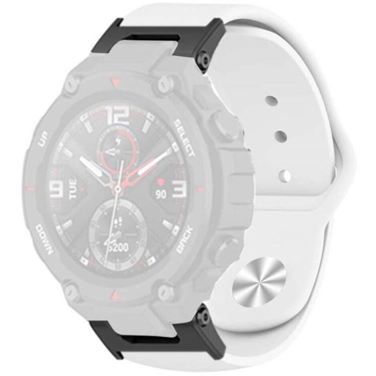 Ремешок UniCase Silicone Strap для Huami Amazfit T-ReX / T-ReX Pro - White: фото 1 из 3