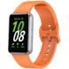 Ремінець UniCase Silicone Strap для Samsung Galaxy Fit 3 - Orange (349000O). Фото 1 з 3