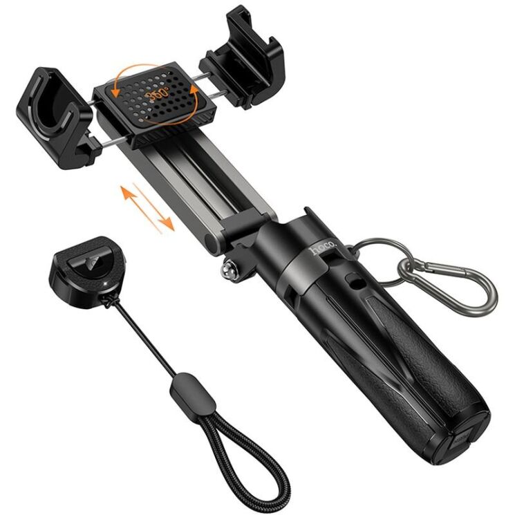 Селфи-монопод Hoco K27 Magic - Black: фото 5 из 11
