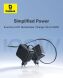 Сетевое зарядное устройство Baseus EnerCore CJ11 2C+U (100W) + кабель Type-C (E0120M00) - Black (995633B). Фото 6 из 19