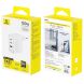 Сетевое зарядное устройство Baseus EnerFill FE22 100W (2Type-C + USB) E0123801 - White (995698W). Фото 3 из 32