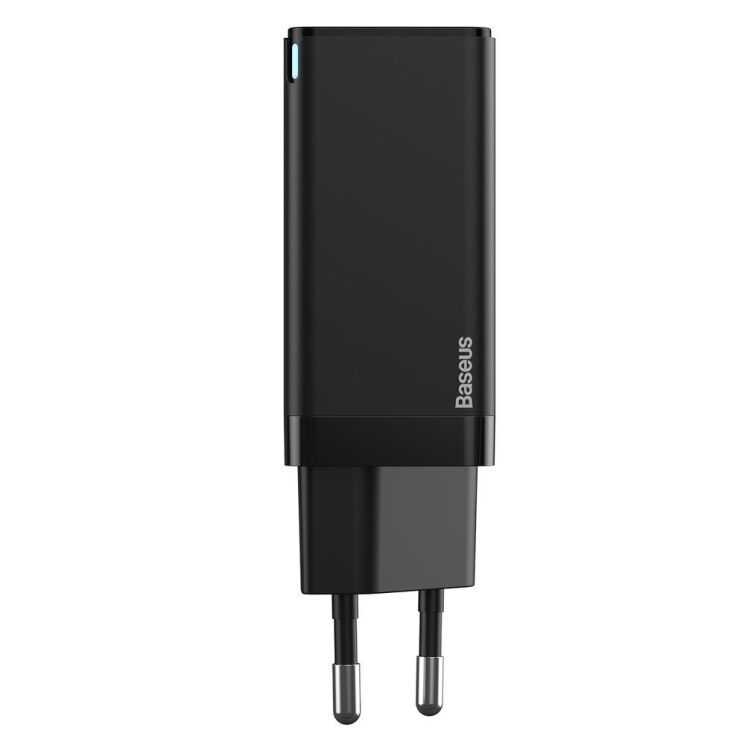 Сетевое зарядное устройство Baseus GaN2 Quick Charger 45W + кабель Type-C (CCGAN-Q01) - Black: фото 2 из 20