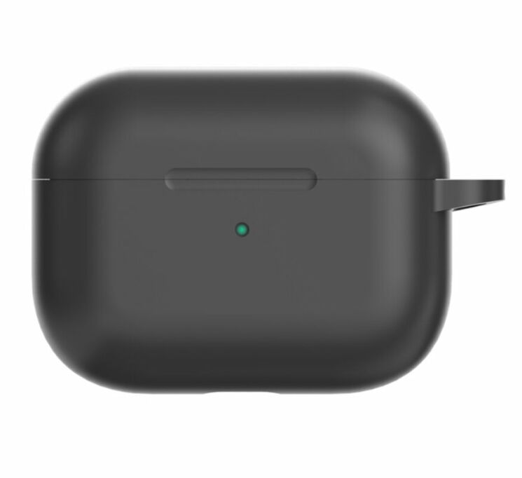 Силіконовий чохол Deexe Silicone Case для Apple AirPods Pro - Black: фото 2 з 10