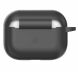 Силіконовий чохол Deexe Silicone Case для Apple AirPods Pro - Black (263201B). Фото 3 з 10