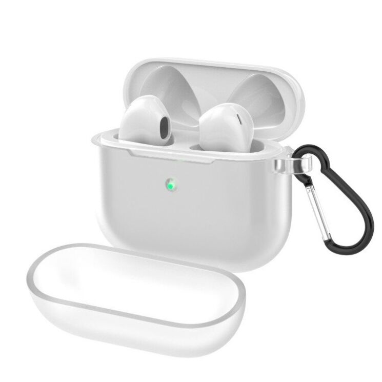 Силиконовый чехол UniCase Protective Case для Apple AirPods 3 - Transparent: фото 5 из 9