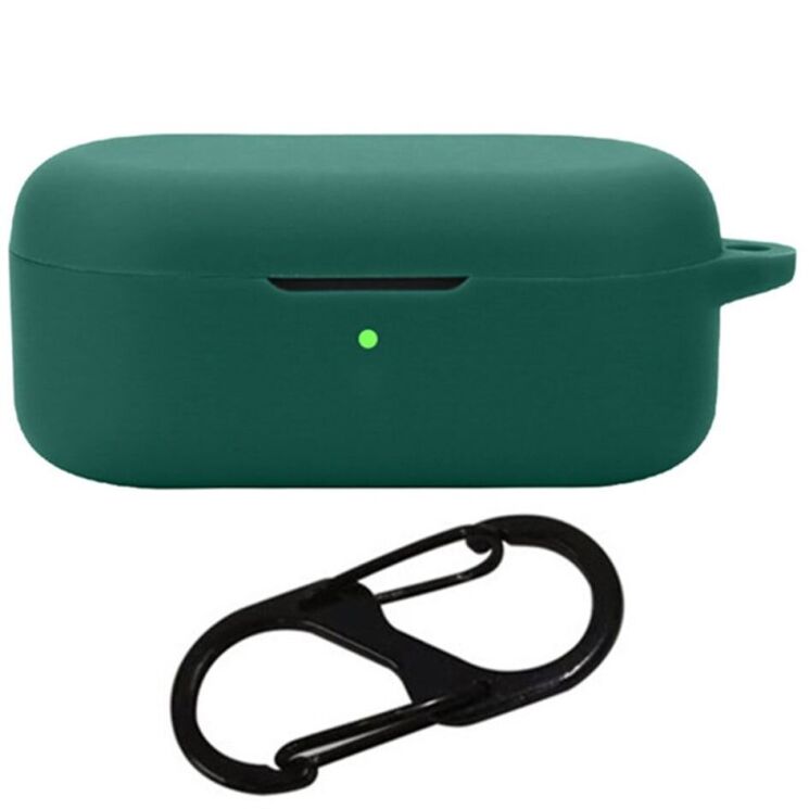 Силиконовый чехол UniCase Protective Color для OPPO Enco Buds 2 Pro - Blackish Green: фото 1 из 4