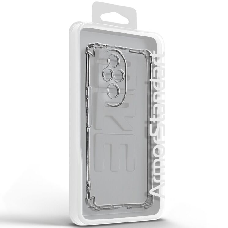 Силиконовый (TPU) чехол ArmorStandart Air Force для Honor 200 Pro - Clear: фото 3 из 6