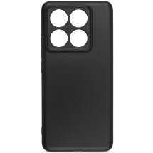 Силиконовый (TPU) чехол ArmorStandart Matte Slim Fit для Xiaomi 14T Pro - Black: фото 1 из 5