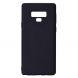 Силиконовый (TPU) чехол Deexe Matte Case для Samsung Galaxy Note 9 (N960) - Black (158516B). Фото 2 из 9