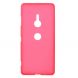 Силиконовый (TPU) чехол Deexe Matte Case для Sony Xperia XZ3 - Red (204218R). Фото 1 из 3