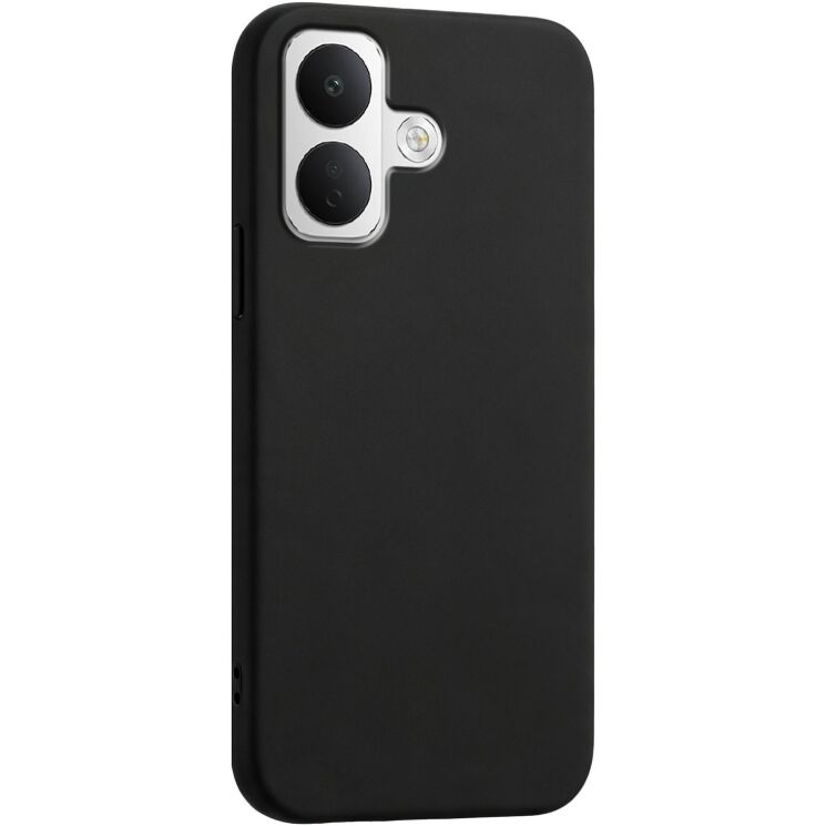 Силіконовий (TPU) чохол Deexe Matte Case для Xiaomi Poco X8 - Black: фото 3 з 8