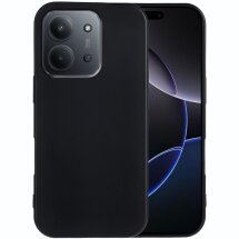 Силіконовий (TPU) чохол Deexe Matte Case для Xiaomi Redmi 15C / Poco C85 - Black: фото 1 з 7