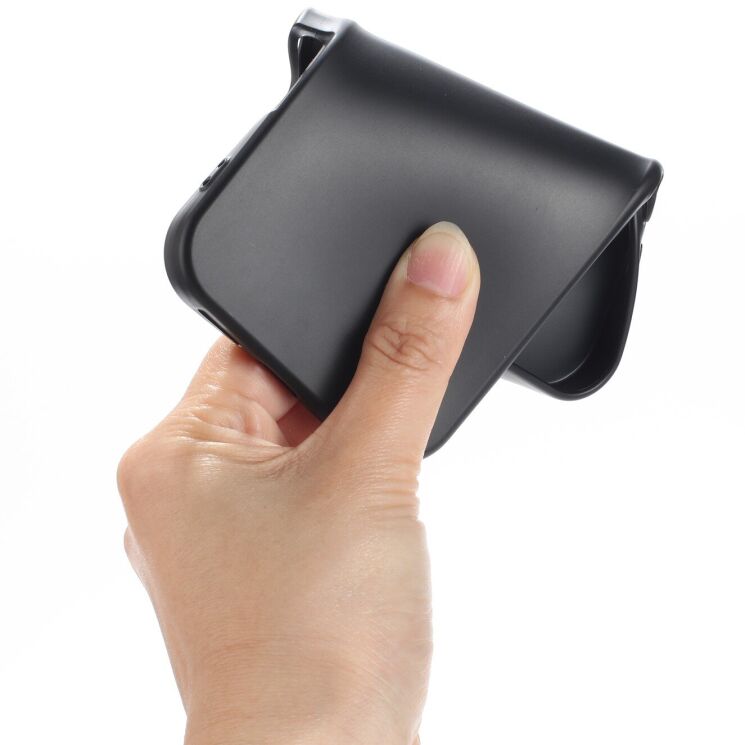 Силіконовий (TPU) чохол Deexe Matte Case для Xiaomi Redmi 15C / Poco C85 - Black: фото 6 з 7