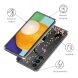 Силиконовый (TPU) чехол Deexe Pretty Glossy для Samsung Galaxy A34 (A346) - Lace Flower (319871B). Фото 3 из 3
