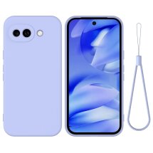 Силиконовый (TPU) чехол Deexe Silicone Case для Google Pixel 10a - Purple: фото 1 из 8