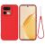 Силіконовий (TPU) чохол Deexe Silicone Case для Realme 16 Pro Plus - Red: фото 1 з 9