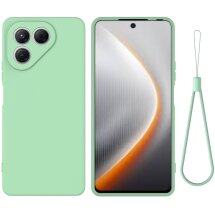 Силіконовий (TPU) чохол Deexe Silicone Case для TECNO Pova 7 Neo - Green: фото 1 з 8