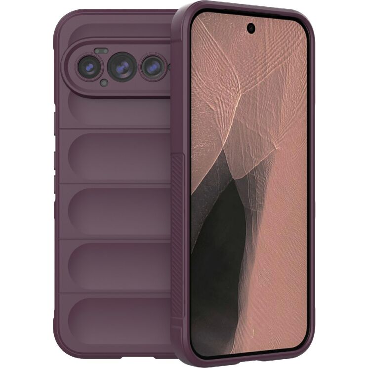 Силиконовый (TPU) чехол Deexe Terra Case для Google Pixel 11 Pro XL - Wine Red: фото 1 из 4