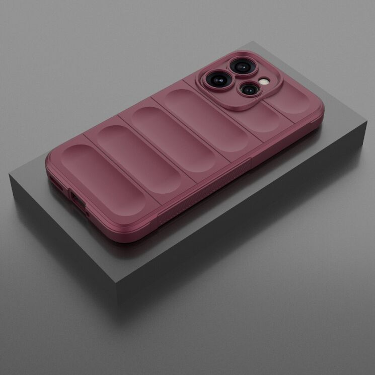 Силиконовый (TPU) чехол Deexe Terra Case для OPPO Reno 15 Pro - Wine Red (405623WR) Силиконовый (TPU) чехол Deexe Terra Case для OPPO Reno 15 Pro - Wine Red: фото 2 из 5