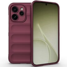 Силіконовий (TPU) чохол Deexe Terra Case для OPPO Reno 15 Pro - Wine Red: фото 1 з 5