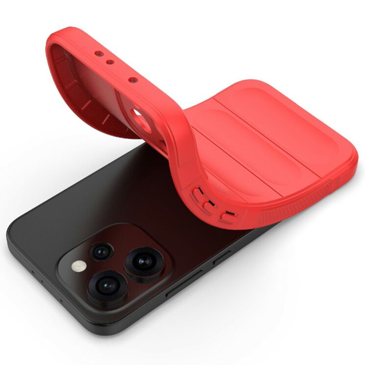 Силиконовый (TPU) чехол Deexe Terra Case для OPPO Reno 15 Pro - Wine Red (405623WR) Силиконовый (TPU) чехол Deexe Terra Case для OPPO Reno 15 Pro - Wine Red: фото 4 из 5