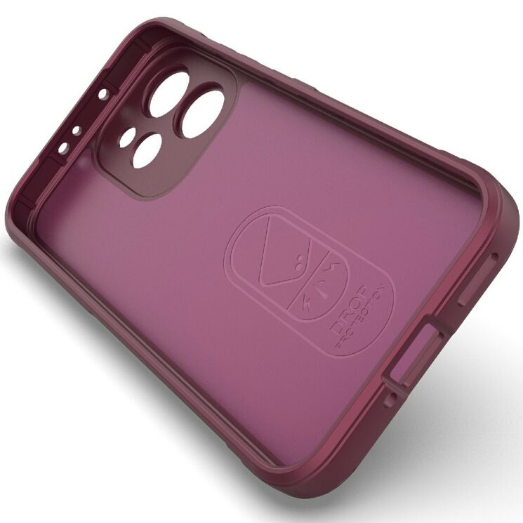 Силиконовый (TPU) чехол Deexe Terra Case для OPPO Reno 15 Pro - Wine Red (405623WR) Силиконовый (TPU) чехол Deexe Terra Case для OPPO Reno 15 Pro - Wine Red: фото 3 из 5
