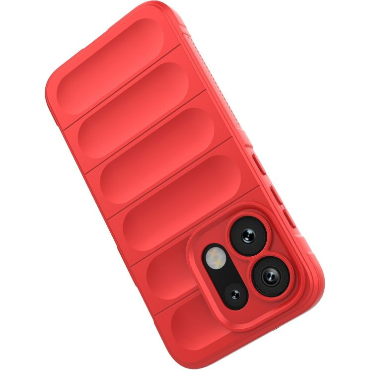Силиконовый (TPU) чехол Deexe Terra Case для OPPO Reno 16 / 16 Pro - Red: фото 4 из 9