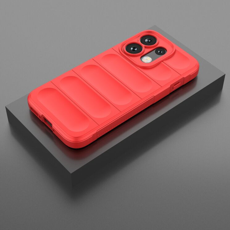 Силиконовый (TPU) чехол Deexe Terra Case для OPPO Reno 16 / 16 Pro - Red: фото 6 из 9