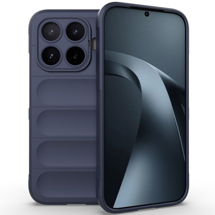 Силиконовый (TPU) чехол Deexe Terra Case для Xiaomi 17T - Dark Blue: фото 1 из 5