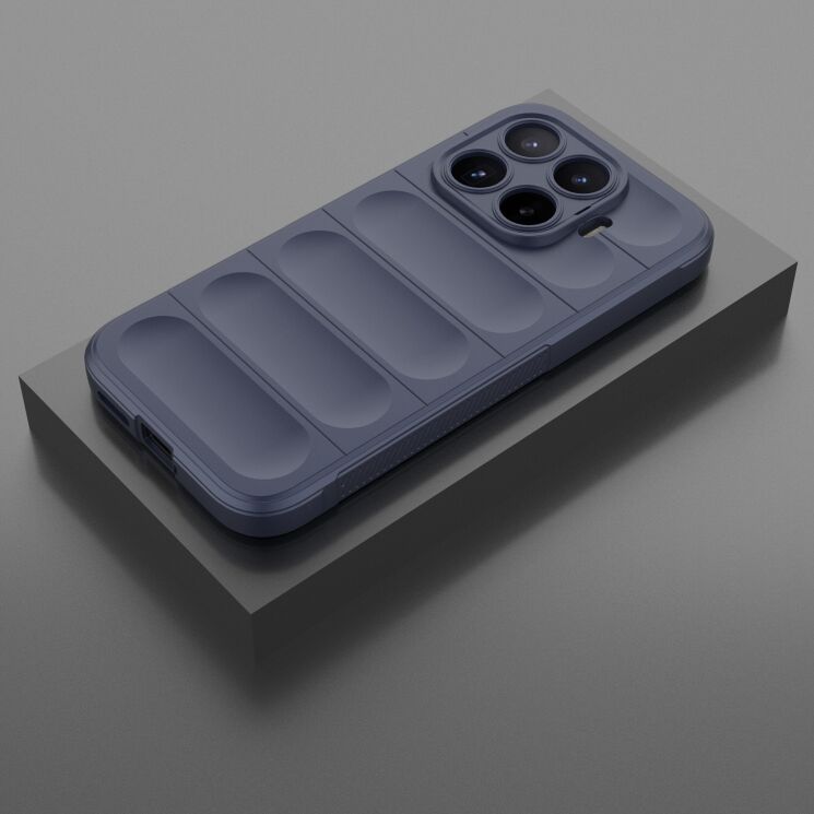 Силиконовый (TPU) чехол Deexe Terra Case для Xiaomi 17T - Dark Blue: фото 2 из 5