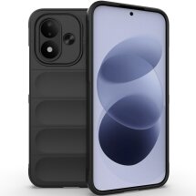 Силіконовий (TPU) чохол Deexe Terra Case для Xiaomi Redmi Note 17 - Black: фото 1 з 6