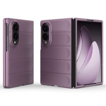 Силиконовый (TPU) чехол Deexe Terra Case (FF) для Samsung Galaxy Fold 8 - Light Purple: фото 1 из 6