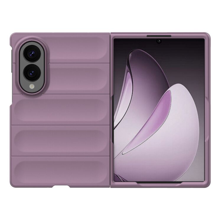 Силиконовый (TPU) чехол Deexe Terra Case (FF) для Samsung Galaxy Fold 8 - Light Purple: фото 4 из 6