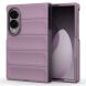 Силиконовый (TPU) чехол Deexe Terra Case (FF) для Samsung Galaxy Fold 8 - Light Purple (424508LV). Фото 3 из 6