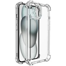 Силиконовый (TPU) чехол IMAK UX-4 Series для Apple iPhone 15 - Transparent: фото 1 из 9
