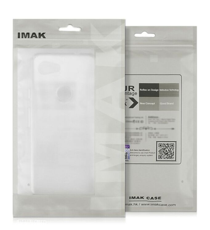 Силиконовый (TPU) чехол IMAK UX-4 Series для Apple iPhone 15 - Transparent: фото 9 из 9
