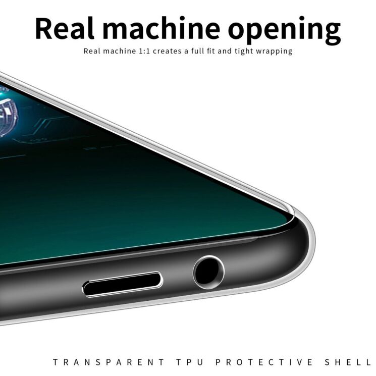 Силиконовый (TPU) чехол MOFI Thin Guard для ASUS ROG Phone 8 Pro - Transparent: фото 9 из 11