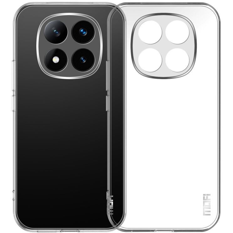 Силіконовий (TPU) чохол MOFI Thin Guard для Xiaomi Redmi Note 15 (4G/5G) / Poco M8 5G - Transparent: фото 1 з 9