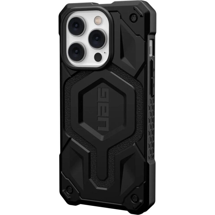 Ударопрочный чехол URBAN ARMOR GEAR Monarch Pro MagSafe для iPhone 14 Pro - Black: фото 5 из 13