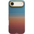Ультратонкий чохол Pitaka Edge Case California Dream для iPhone Air (SCD1701A) - Cyan / Orange (390872CO)