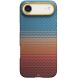 Ультратонкий чохол Pitaka Edge Case California Dream для iPhone Air (SCD1701A) - Cyan / Orange (390872CO). Фото 1 з 10