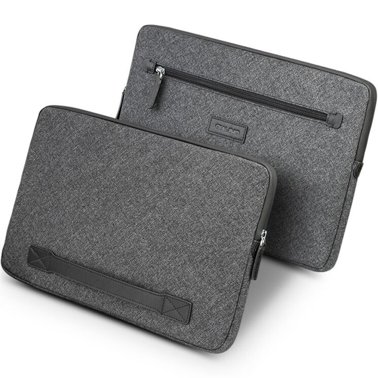 Универсальная сумка QIALINO Sleeve Bag для планшетов и ноутбуков диагональю до 15 дюймов - Black: фото 3 из 14