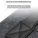 Универсальная сумка QIALINO Sleeve Bag для планшетов и ноутбуков диагональю до 15 дюймов - Black (981164B). Фото 12 из 14