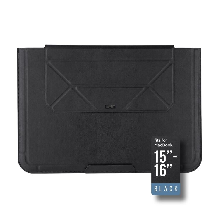 Универсальный чехол ArmorStandart Laptop Sleeve Stand для ноутбука диагональю 15-16 дюймов - Black: фото 3 из 6