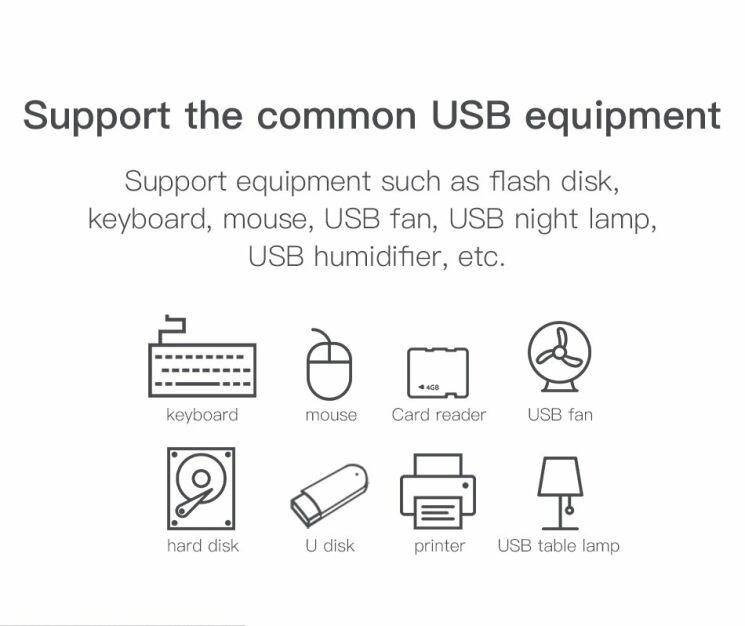 USB HUB BASEUS Round Box Type-C to USB 3.0 + 3USB 2.0 - Black: фото 15 з 20