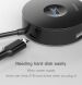 USB HUB BASEUS Round Box Type-C to USB 3.0 + 3USB 2.0 - Black (895242B). Фото 12 з 20