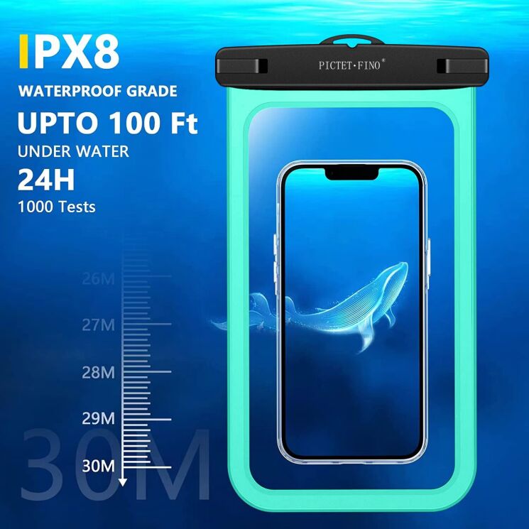 Вологозахисний чохол PICTET.FINO RH19 Waterproof Bag - Pink: фото 4 з 9