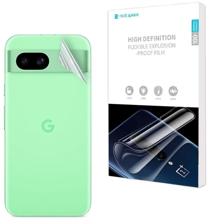 Захисна плівка на задню панель RockSpace Explosion-Proof SuperClear для Google Pixel 8A: фото 1 з 9