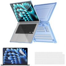 Захисна накладка Enkay Shockproof Cover для Apple MacBook Air 15 (2023) - Blue: фото 1 з 14