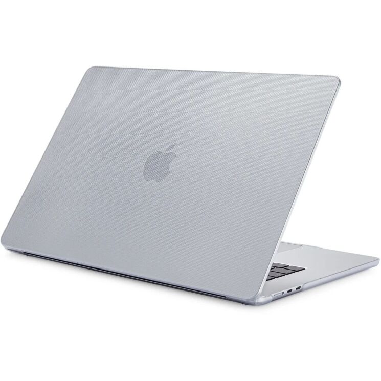 Защитная накладка Pipetto Hardshell Dots Case для MacBook Air 15 M3/M2 (2024/2023) P070-125-AB - Frosted Clear: фото 1 из 10